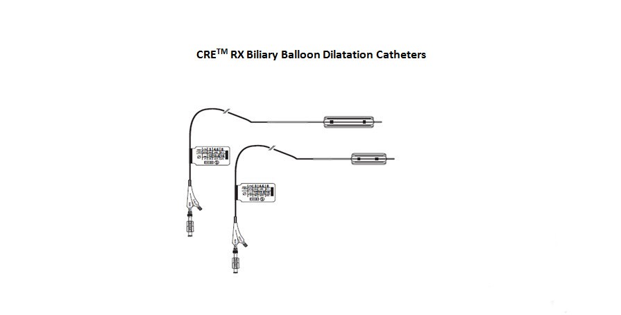 CRE RX Biliary Balloon Dilation Catheters