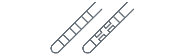 Icon of Vercise Genus DBS System directional lead and standard lead.