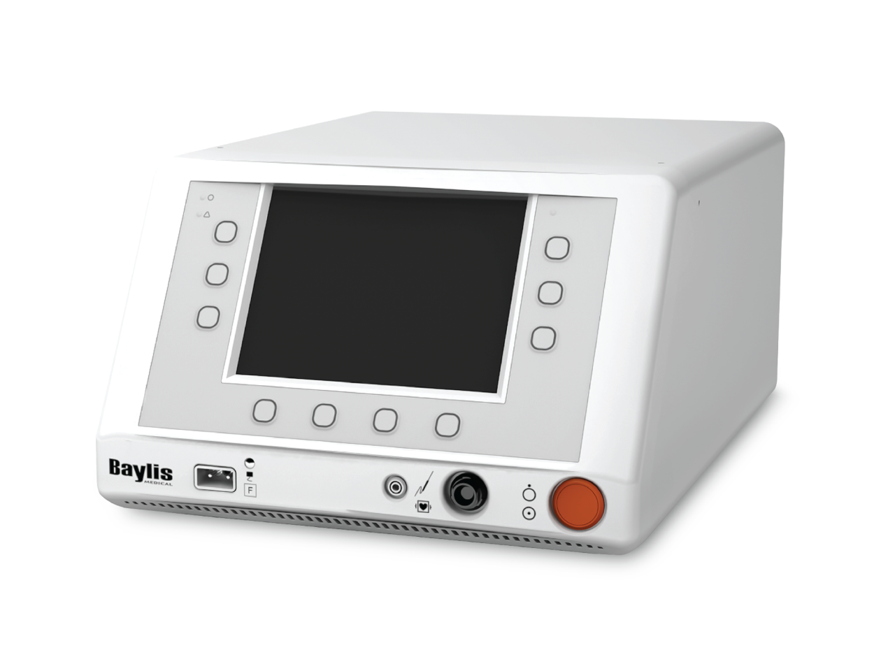 Hand in surgical glove bends the single, seamless transseptal dilator of the VersaCross Connect Access Solution for FARADRIVE.