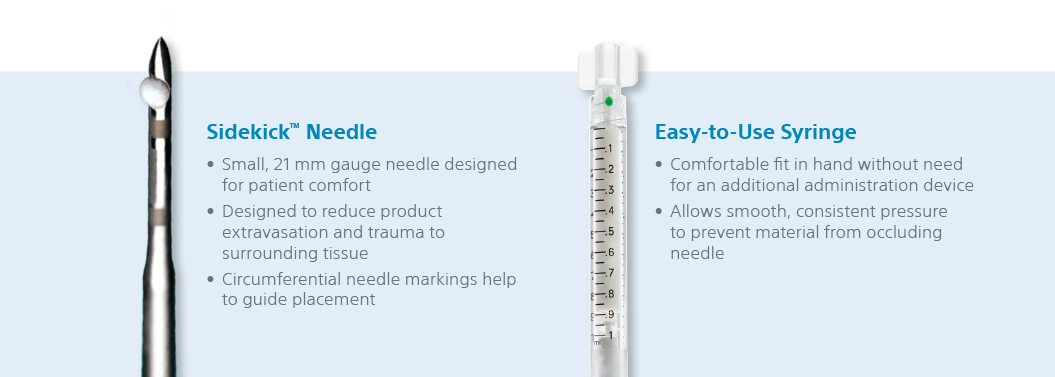 Sidekick Needle and Easy-to-Use Syringe