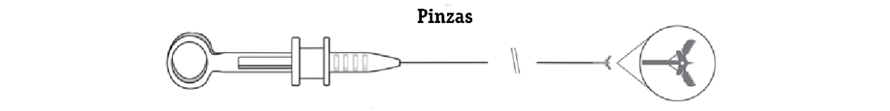 Radial Jaw Biopsy Schematic