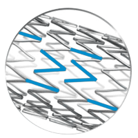 Peak to valley design SFA stent