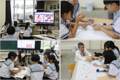 「夢ワーク21」学校版ゆめパーク：久峰中学校でのCSR活動報告～未来を拓く、地域との共創―宮崎市立久峰中学校での医療体験学習報告～