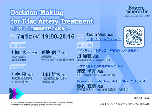 Decision-Making for Iliac Artery Treatment -どう考え、治療戦略を立てるのか？-