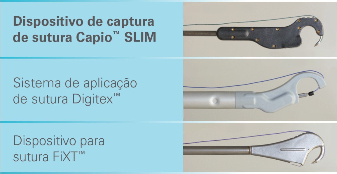 Comparação entre as cabeças dos dispositivos