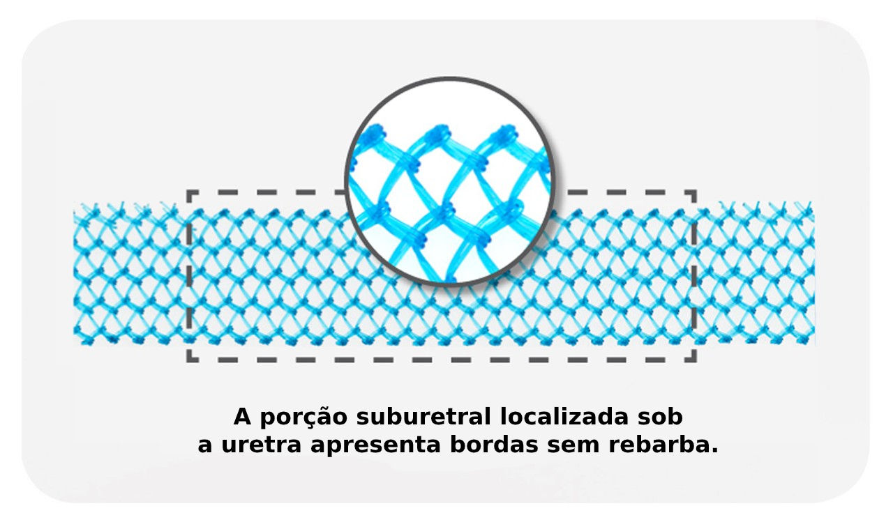 A tela azul Advantage® é uma material de polipropileno