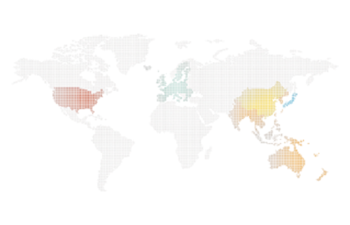 PLATINUM Stent Trial World Map