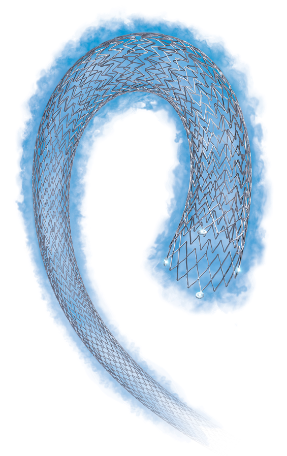 Eluvia Drug-Eluting Stent System image on white
