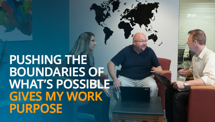 Pushing the boundaries of what’s possible gives my work purpose.